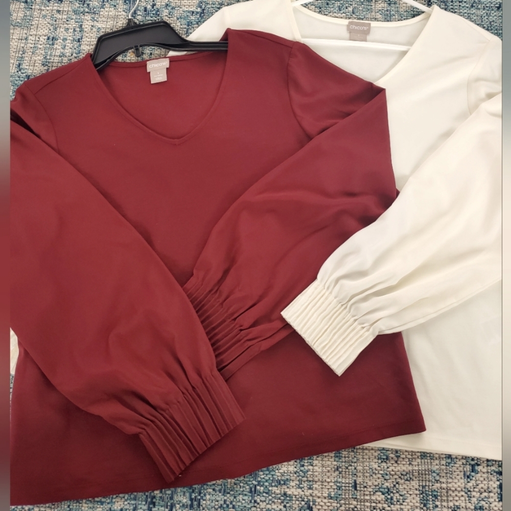 Chico's bundle size 1 tops Nwot